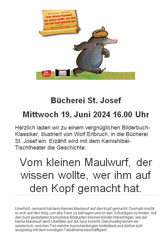 Vom kleinen Maulwurf