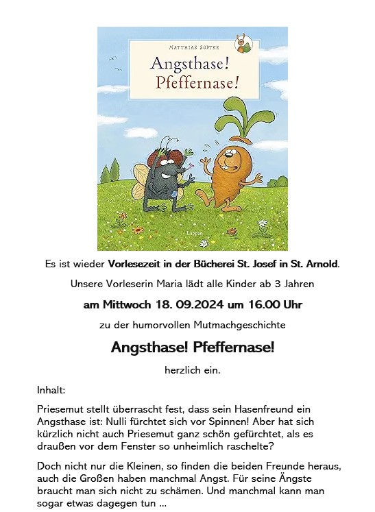 Angsthase! Pfeffernase